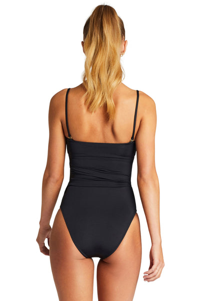 Vitamin A Black EcoLux™ Marylyn Full One Piece