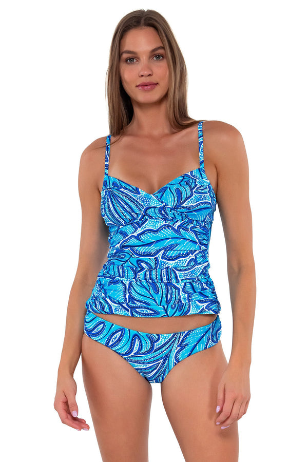 Seaside Vista Taylor Tankini Top, Women's Swimwear