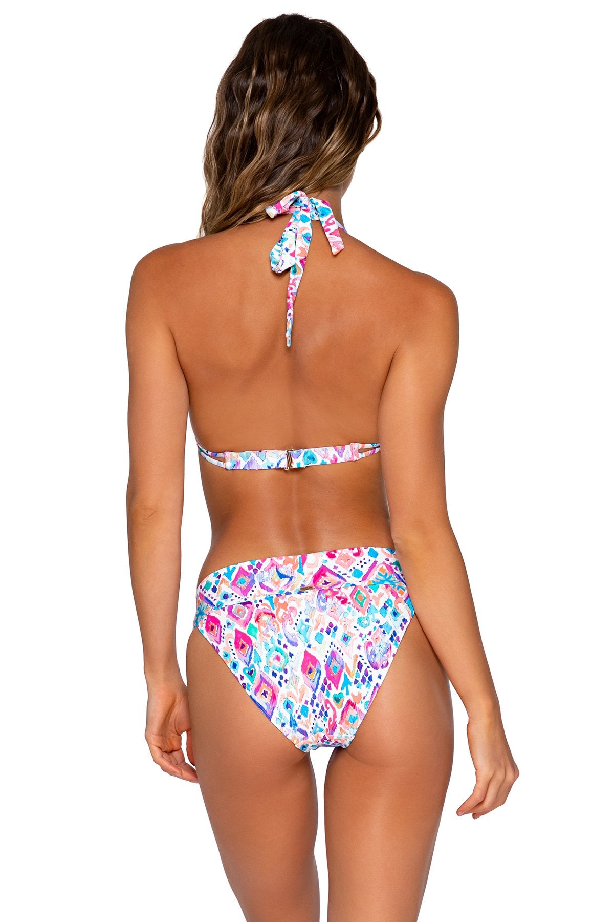 Sunsets Swimwear Seaside Vista Alana Reversible Hipster Bottom